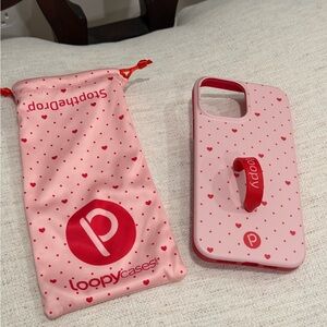 💖 Loopy iPhone Case – Valentine’s Hearts 💖❤️